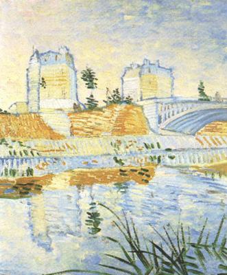 Vincent Van Gogh The Seine with the Pont de Clichy (nn04) China oil painting art